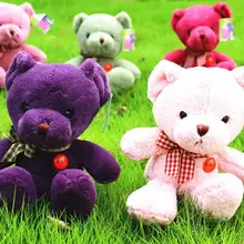 18 см милые игрушечные Медвежата куклы один набор/20 штук куклы, подарок для активного отдыха, Рождественский подарок b9489