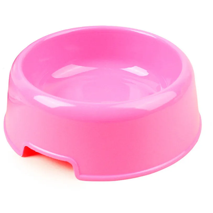 Portable Travel Bamboo Fiber Pets Bowl Food Water Feeding Candy Color Cup Dish for Dogs Cat Water Feeder Dish 40DC19 (4)
