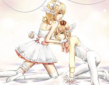 

Kagamine Rin Cosplay Dress From Vocaloid Magnet H008