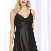 Новые летние пикантные женские пижамы кружево Ночная Рубашка домашняя пижама