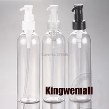 300 шт./лот 250 мл прозрачная бутылка-распылитель, большая емкость бутылки LW-F-250