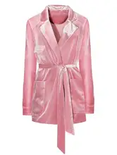 women blazer female velvet casual blazer jacket coat pink autumn winter fashion 2017 new arrivals