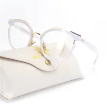 Металлическая оправа прогрессивные многофокусные очки для чтения многофокальные очки женские кошачьи классические белые очки Регулируемые очки зрение NX