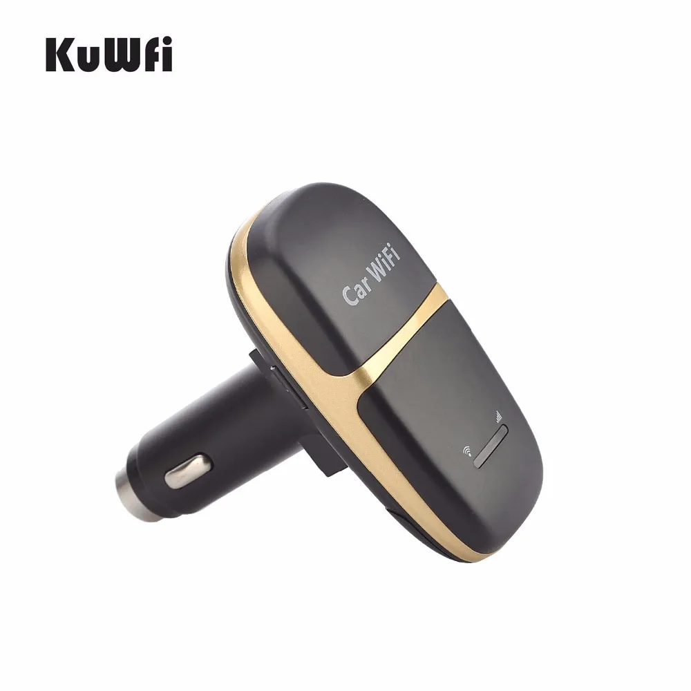 Разблокированный автомобильный Wi Fi роутер Kuwfi 4G LTE модем CarFi SIM карта точка доступа