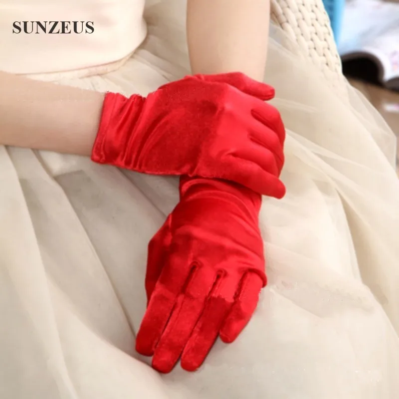 pink bridal gloves  (5)
