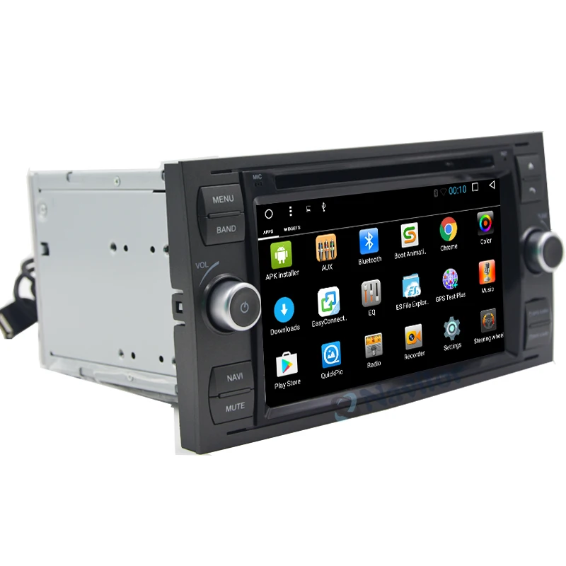 Cheap 2 Din Android 7.1 Car DVD GPS Navigation Autoradio for Ford Mondeo Focus Transit C-MAX S-MAX Fiesta 2GB RAM 32GB ROM 11