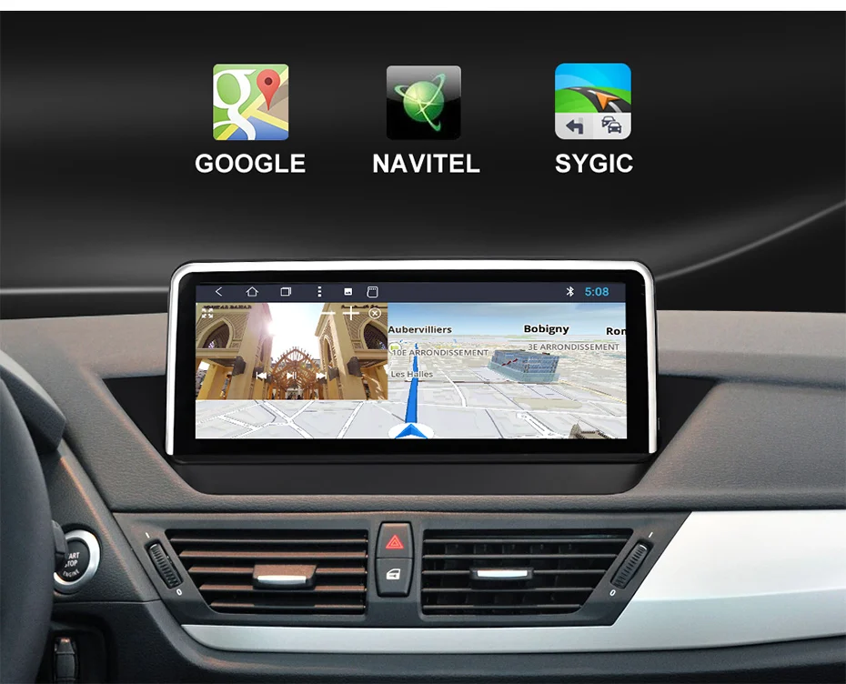 YUEMAIN Android 9,0 автомобильный DVD gps плеер для BMW X1 E84 2009- CIC Навигация Авто Raido мультимедиа iDrive 4 Гб+ 64 Гб ips экран