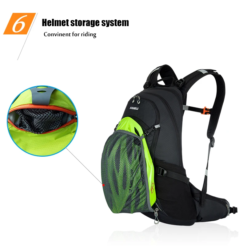 Perfect ANMEILU 20L Waterproof Breathable Bicycle Bag MTB Moutain Bike Hydration Backpack Nylon Travel Hiking Climbing Bag, No Water Bag 20 Perfect ANMEILU 20L Waterproof Breathable Bicycle Bag MTB Moutain Bike Hydration Backpack Nylon Travel Hiking Climbing Bag, No Water Bag 20