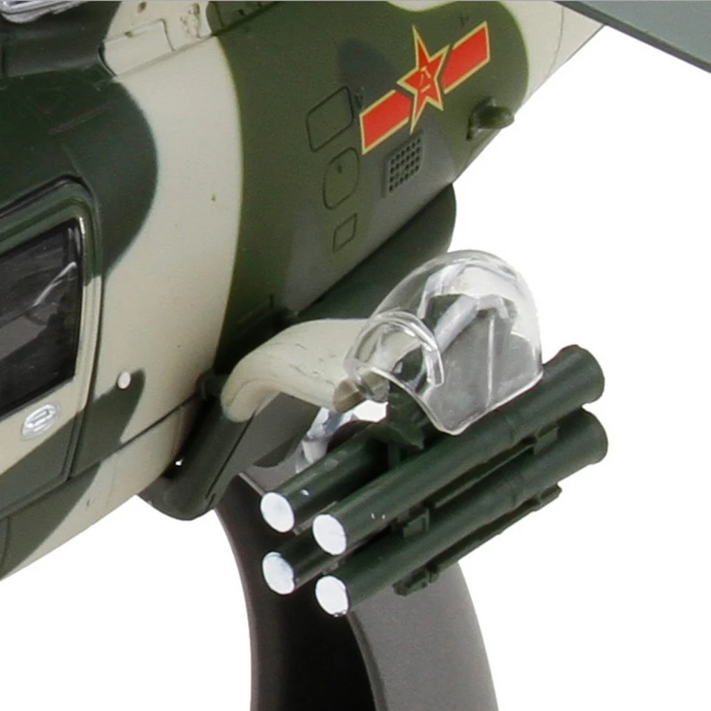 HIgh Simulation 1:48 Scale Chinese Armed  Z- 9 Helicopter Model Airplane Diecast Alloy Collectables Gift Toy Souvenir