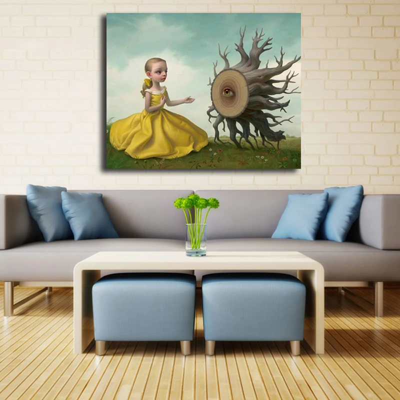 

Mark Ryden Chapel Of Sacred Mirrors Wall Art Canvas Posters Prints Painting Wall Pictures For Office Bedroom Home Decor Artwork