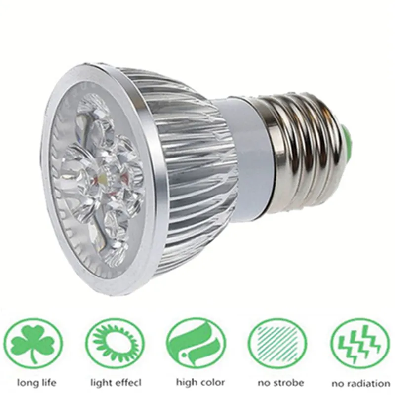 Hoge kwaliteit GU10 GU5.3 E14 E27 MR16 LED Lamp 9 W 12 W 15 W LED lamp LED lamp 110 V 220 V 60 Stralingshoek LAMP VERLICHTING