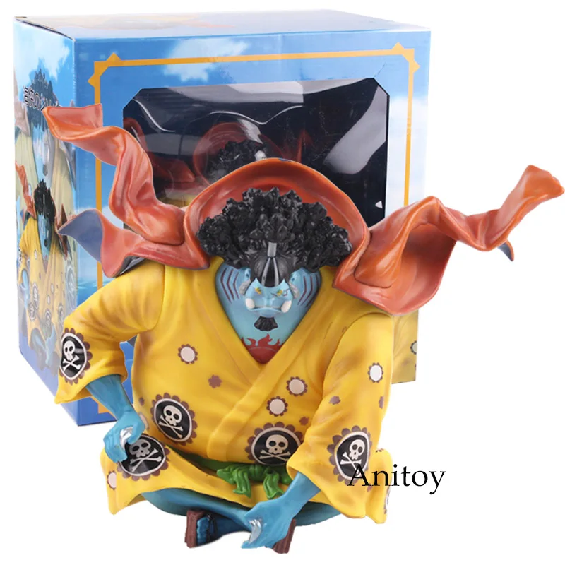 

Anime One Piece Figure One Piece Jinbe Sitting Ver. PVC Statue Figure Collectible Model Toy