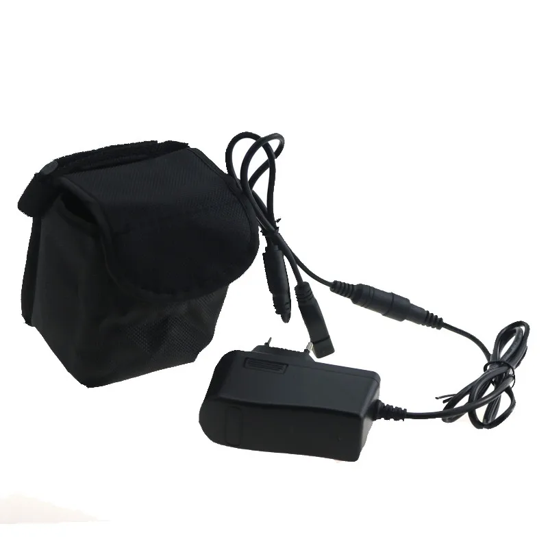 

2 in 1 Rechargeable 25000mAh 8.4V 12 X 18650 Battery Pack With USB & DC Port For Bike Bicycle Lights Headlamp + 8.4V EU Charger