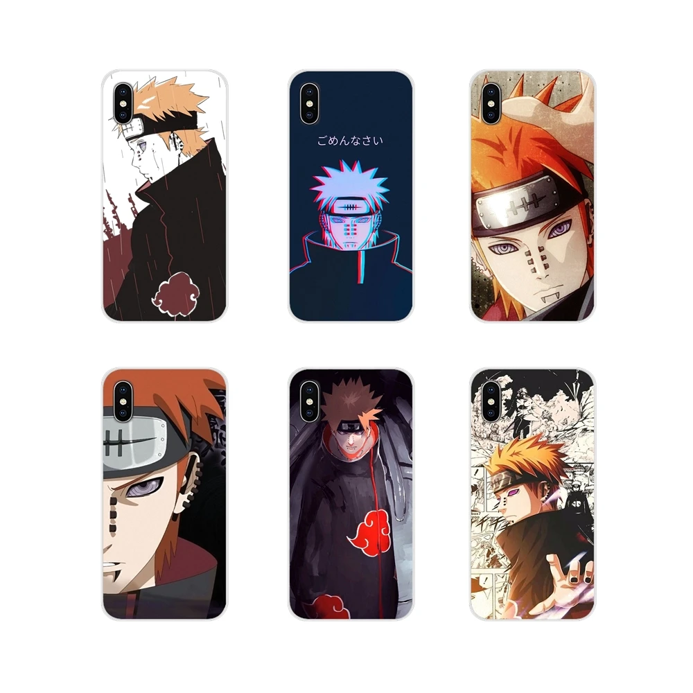 

For Xiaomi Mi4 Mi5 Mi5S Mi6 Mi A1 A2 5X 6X 8 9 Lite SE Pro Mi Max Mix 2 3 2S Accessories Phone Cases Covers Naruto Pain Smart