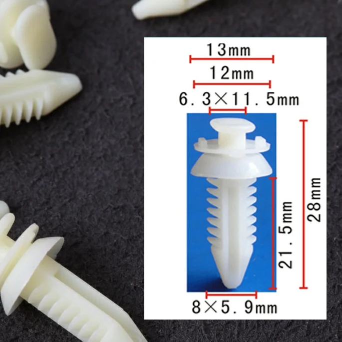 50x OEM, Door Trim Panel Clips For Chevrolet Pickup SUV C10 C1500 C2500