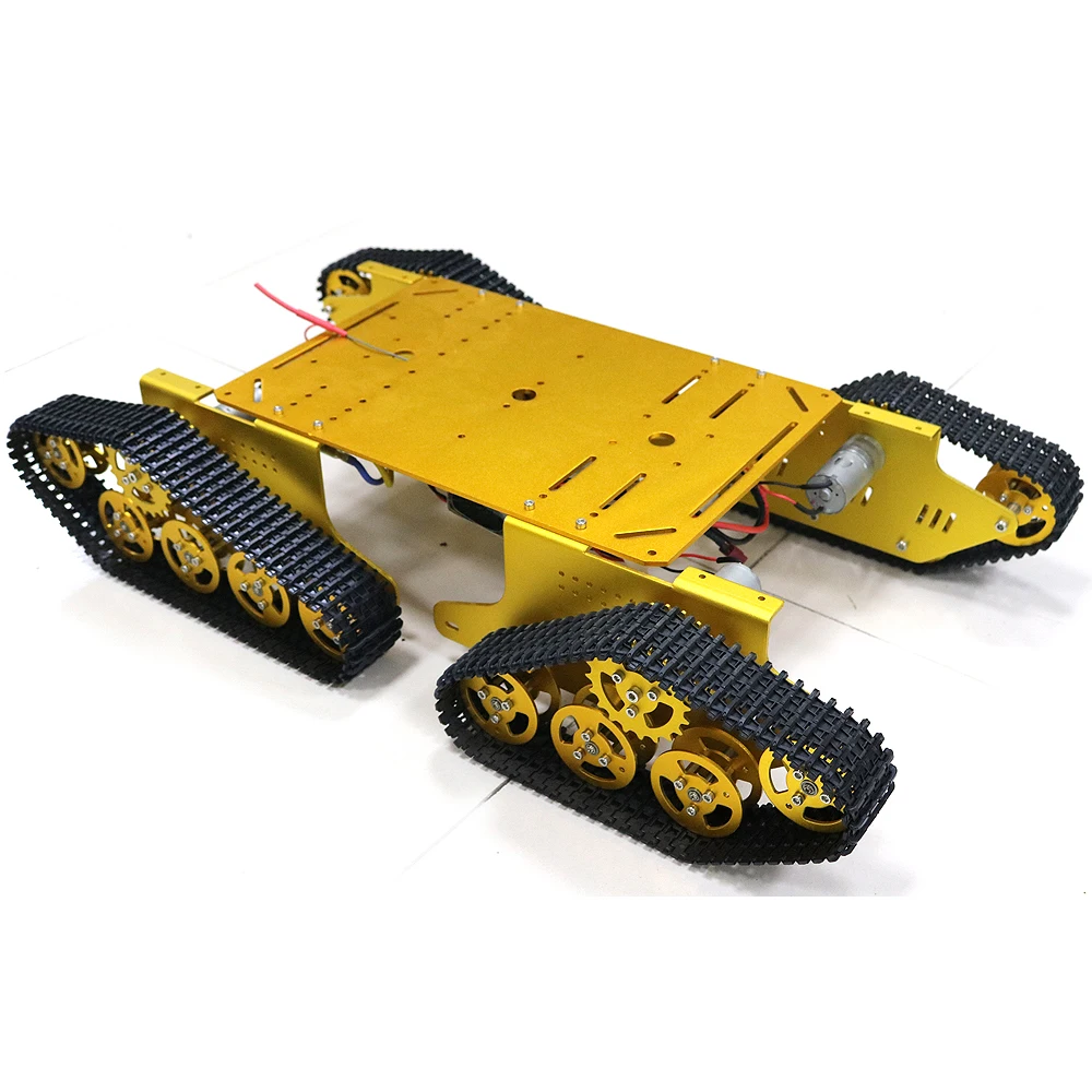 4wd RC металлический Танк шасси робот гусеничный гусеница гусеничная цепь автомобиль Мобильная платформа трактор игрушка для Arduino T900