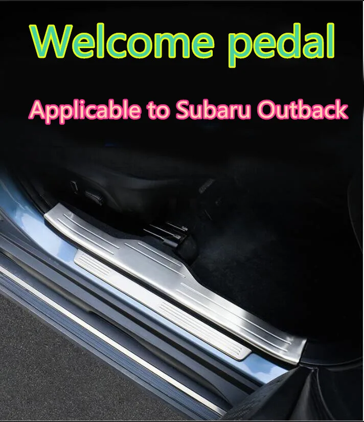 Добро пожаловать педаль подходит для Subaru Outback для 15-19 Outback отделка из нержавеющей стали