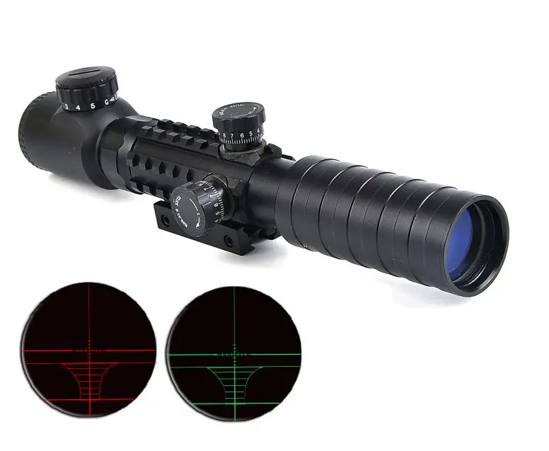

3-9x32EG Hunting Scope Red Green Dot Illuminated Sight with 22mm For Air Gun