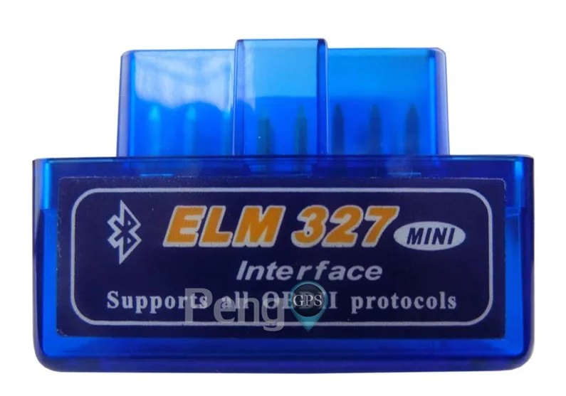 Bluetooth интерфейс OBD 2 Elm-327 OBDII автоматический диагностический инструмент сканер ELM 327 работает на Android Torque/PC v 2,1 BT адаптер