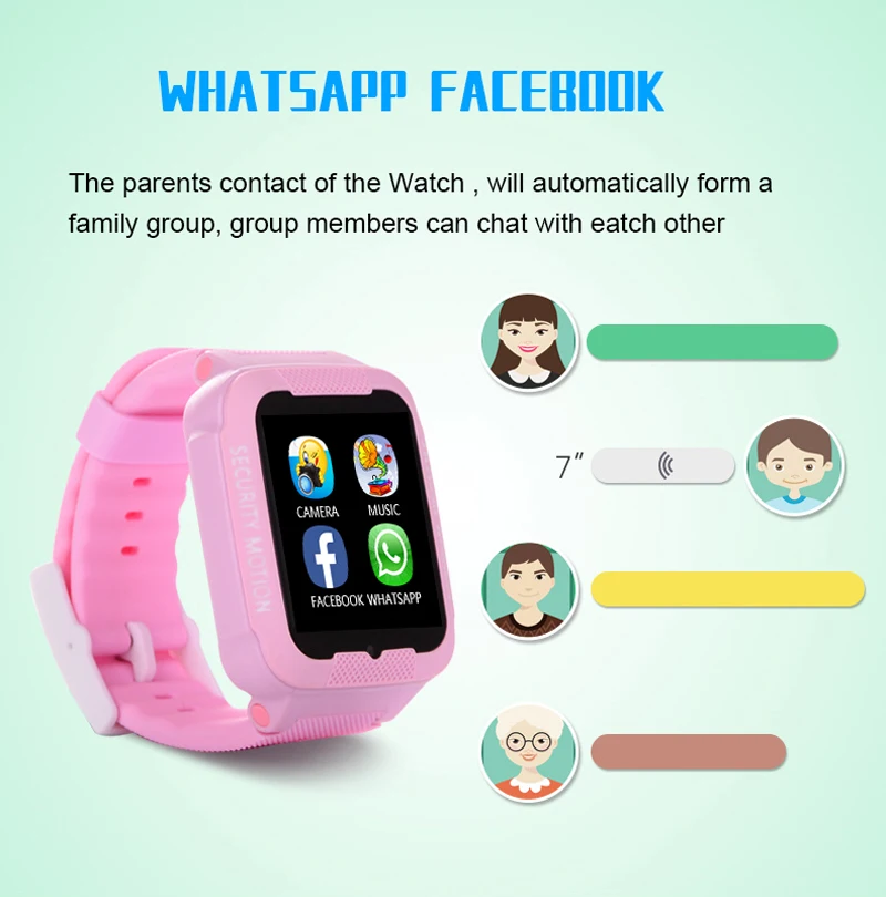130198-K3-Waterproof smart watch for children-5