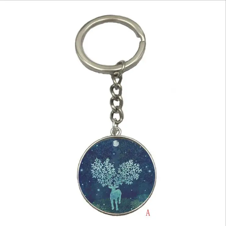 Elk keychain-A