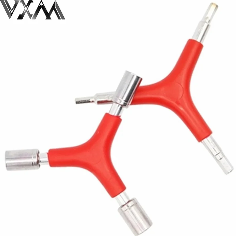 3 Way Hex Wrench Spanner Bicycle Repair Tools trigeminal Allen key