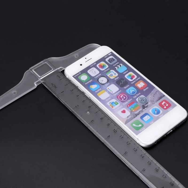 

30cm/12" Plastic T-Square Metric Ruler cm/inch Double Side Scale Measuring Tool