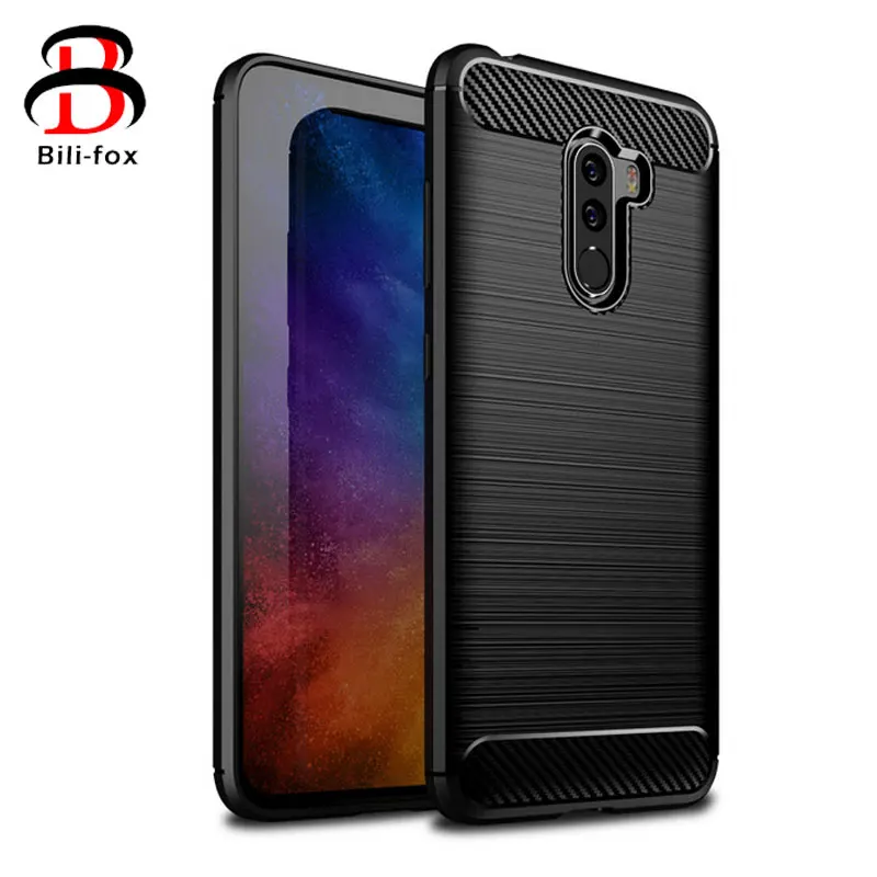 

Soft tpu phone case for xiaomi PocophoneF1 non-slip thin back cover shell for mi 8 SE Mi 8 lite anti-konck business case for mi8