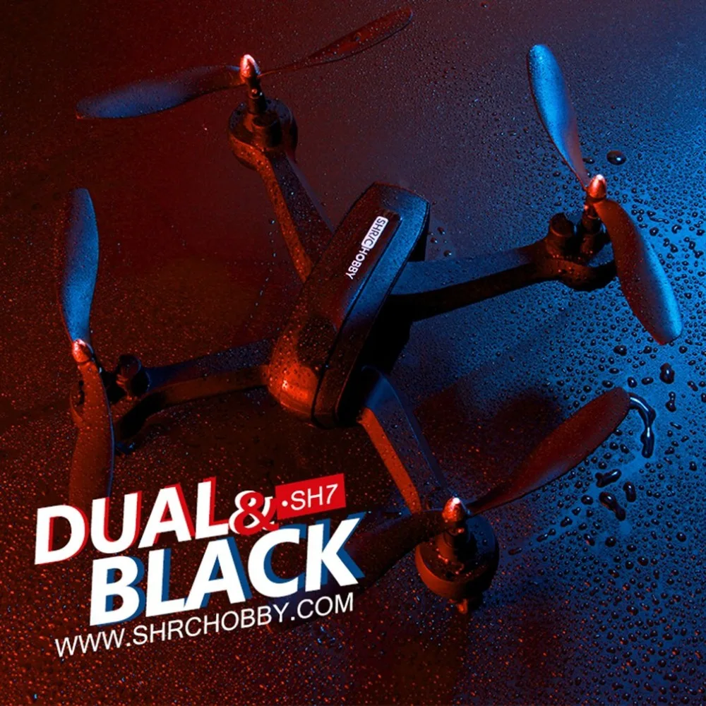 

SH7 2.4G RC Drone with 1080P Camera Headless Mode Altitude Hold One Key Return Mini Remote Control Quadcopter