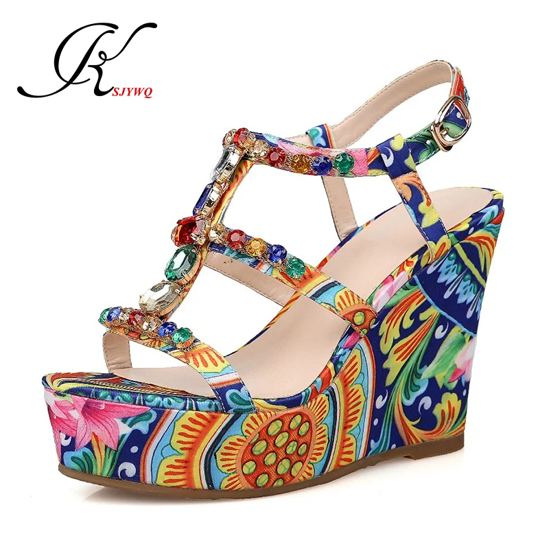gladiator heels with rhinestones