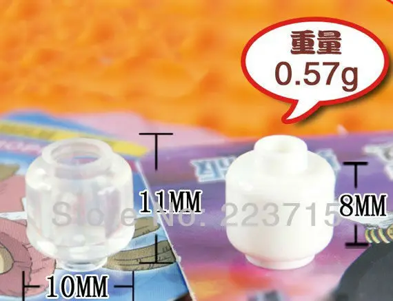 

Free Shipping!*Figure Head* DIY enlighten block bricks,Compatible With Lego Assembles Particles
