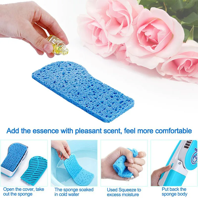 

Handheld Cooler Fan USB Charging Mini Air Conditioner Aromatherapy Mosquito Killer LBShipping