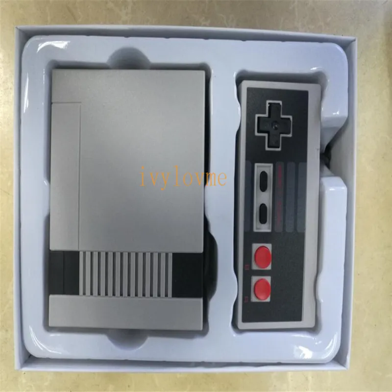 Мини-игровые приставки профессиональная система для NES Встроенная 620 различных детских классических ТВ-видеоигр с DualControl