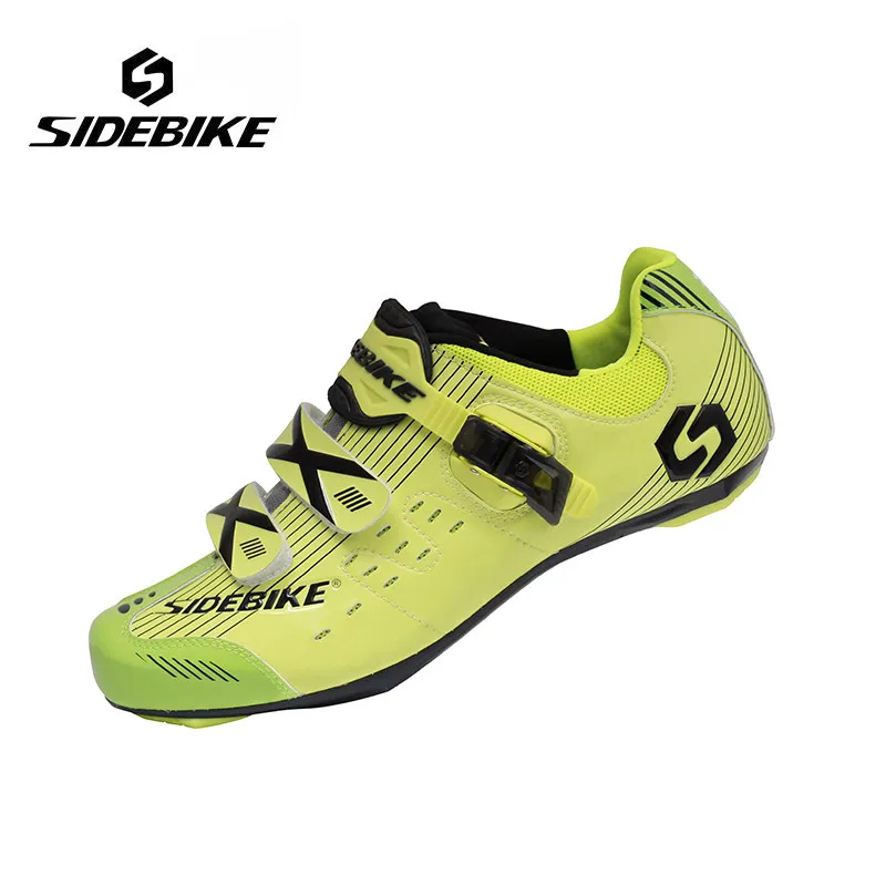 Sidebike дышащая уличная спортивная обувь для велоспорта, обувь для шоссейного велосипеда, обувь для велоспорта, обувь для гонок, Ciclismo Zapatos - Цвет: yellow