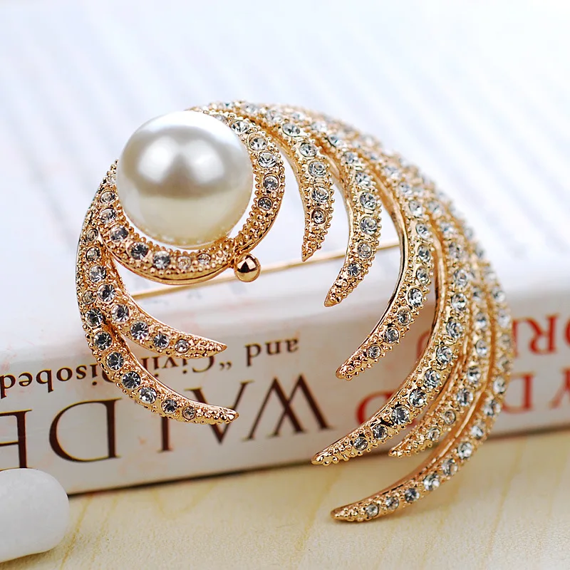 

Zircon, pearl brooch, exaggerated pearl, boutonniere