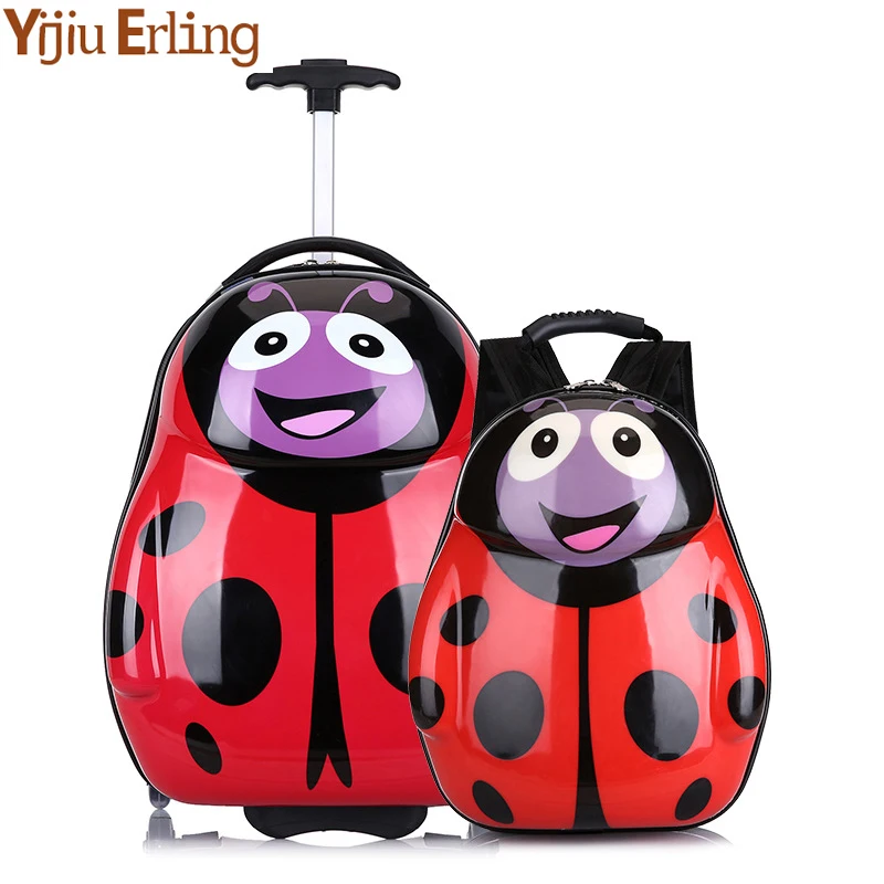 

Kids Suitcase Children Travel Trolley Suitcase Wheeled Suitcase for Kids Rolling Luggage Suitcase Child Travel Luggage Bags Case
