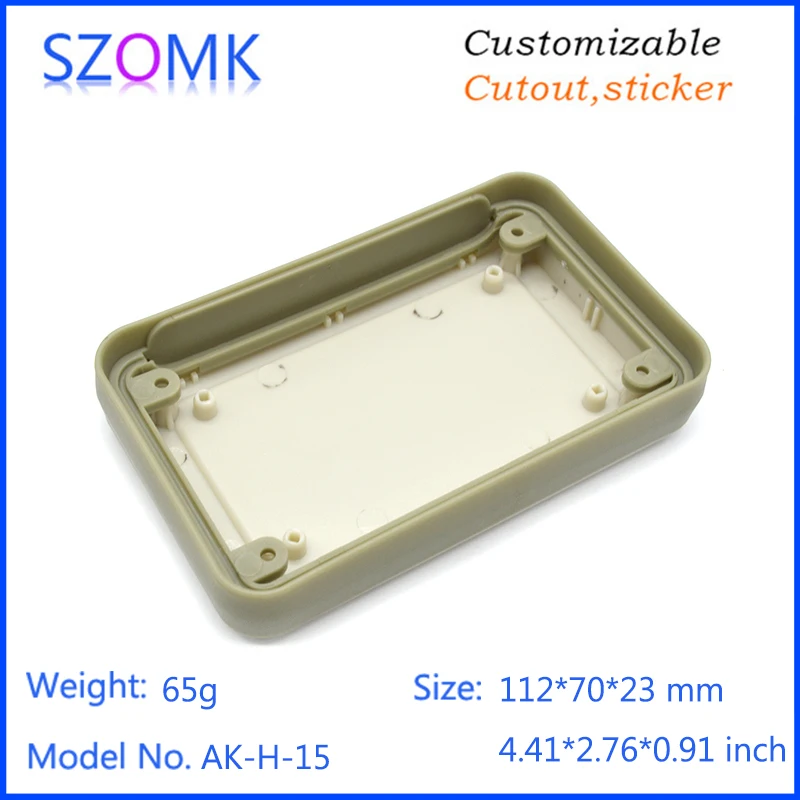 szomk small plastic case for electronic equipment plastic housing for enclosure pcb design junction box tv box abs material plastic casing (50)