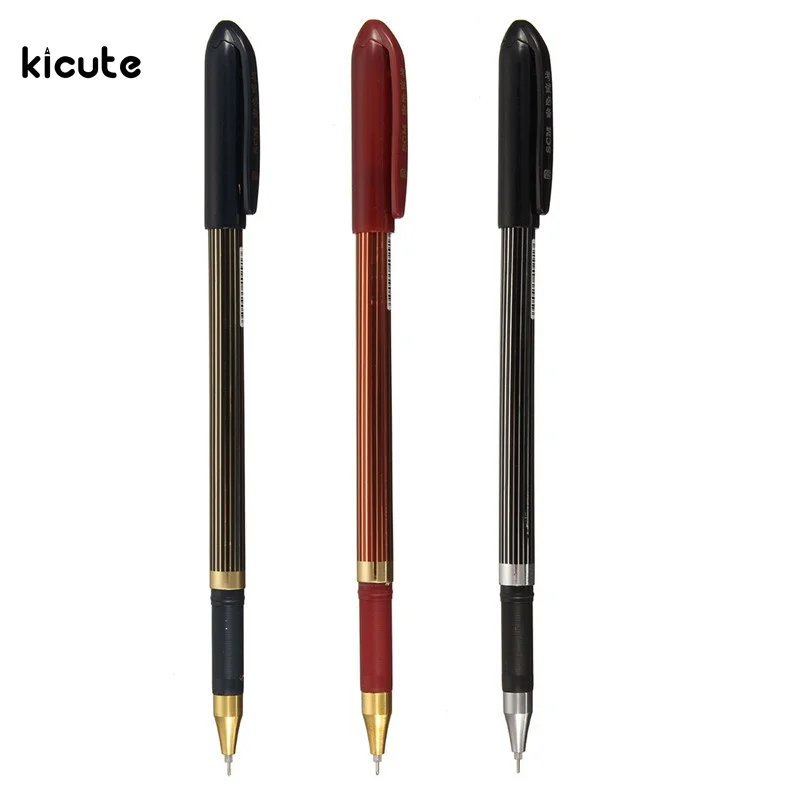 sketch pen refill Pen Gel Black 0.5mm Blue ã¾(^ Gel ^)ï¾12Pcs/set Red Black á