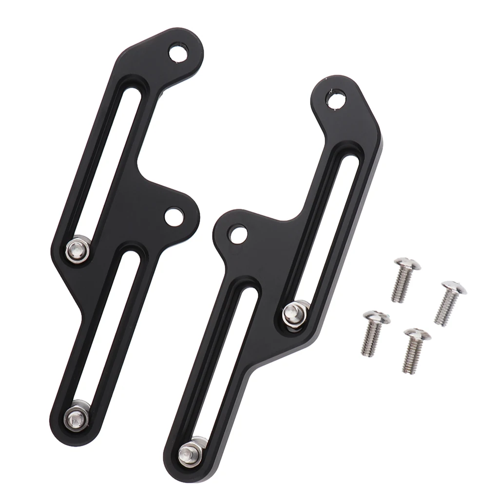 Black Windscreen Adjusters For Honda NC700X NC750X 2012-2015 New Aftermarket The Windscreen Adjustment Adjustable
