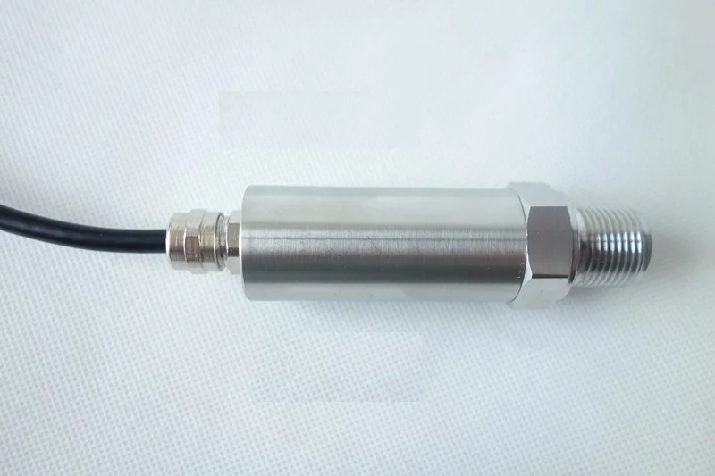 

0-4Mpa Waterproof Lead Wire Straight Line Pressure Sensor Transmitter 4-20 mA M20*1.5