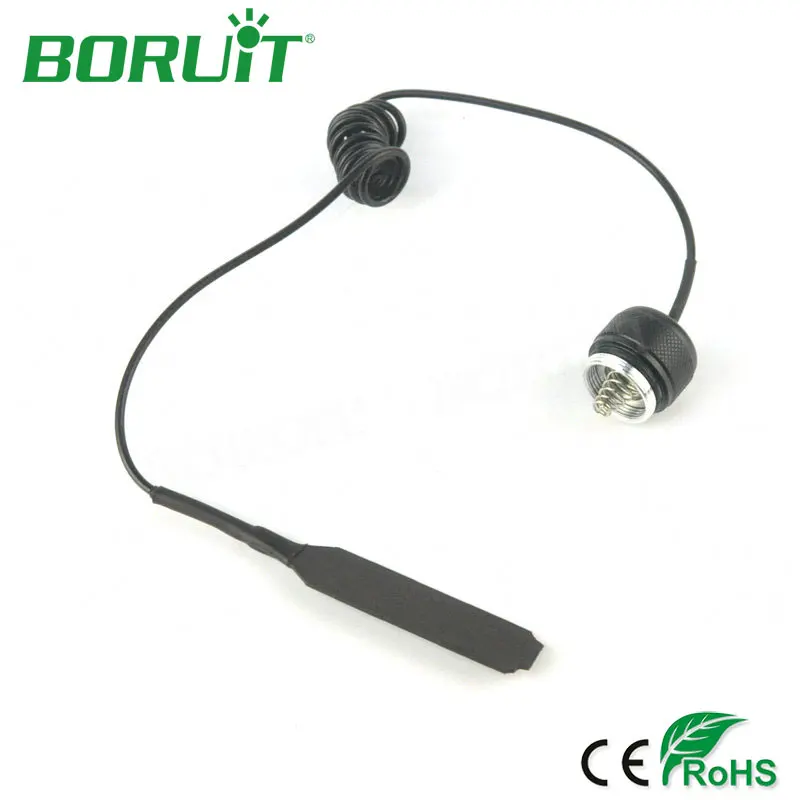 

Remote Rat Tail Switch Press Controller Extension Switch For 502B LED Flashlight Switch Accessories 83cm