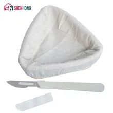 SHENHONG 1 компл. Тесто ротанга корзина и нож для теста Banneton Brotform хлеба доказательство ферментации корзины страны