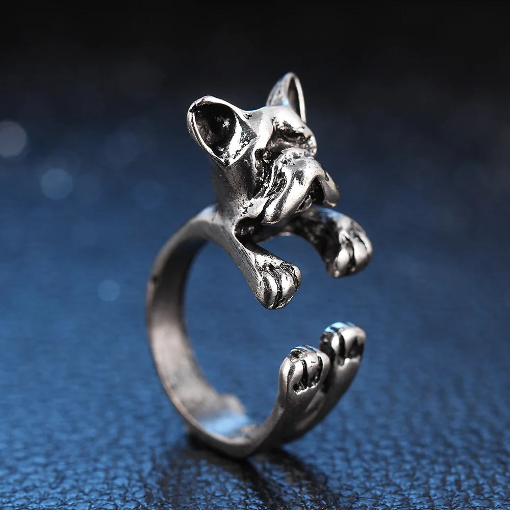 

Europe and America trendy cute dog opening ring bullfighting men and women ring CRD136