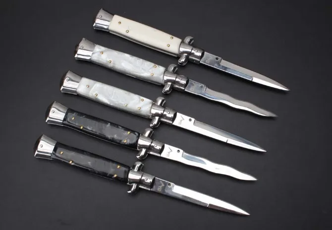 Voltron 440C shell 58HRC high quality outdoor portable folding knife camping tactical knife