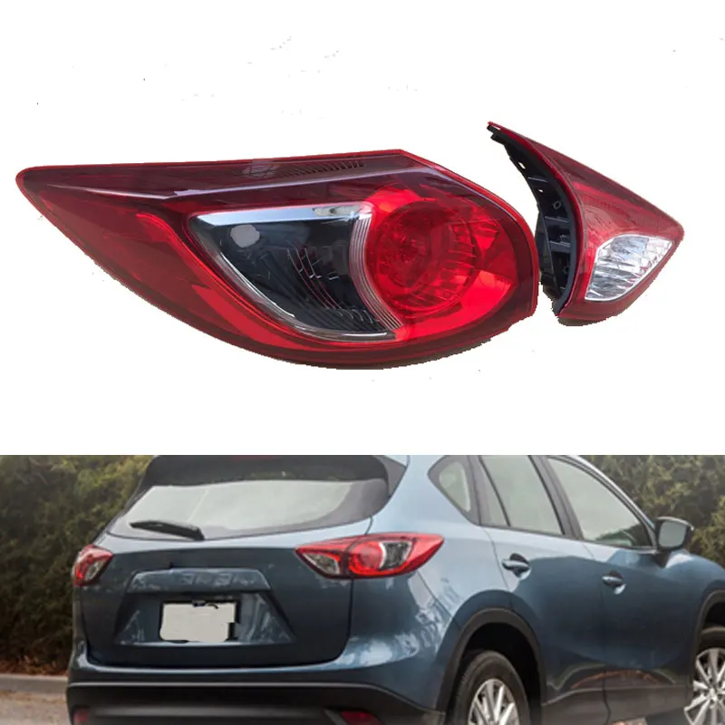 MIZIAUTO хвост светильник в сборе для Mazda CX-5 2013- авто хвост светильник в виде ракушки фар дальнего света заднего бампера светильник фонарь стоп-сигнала