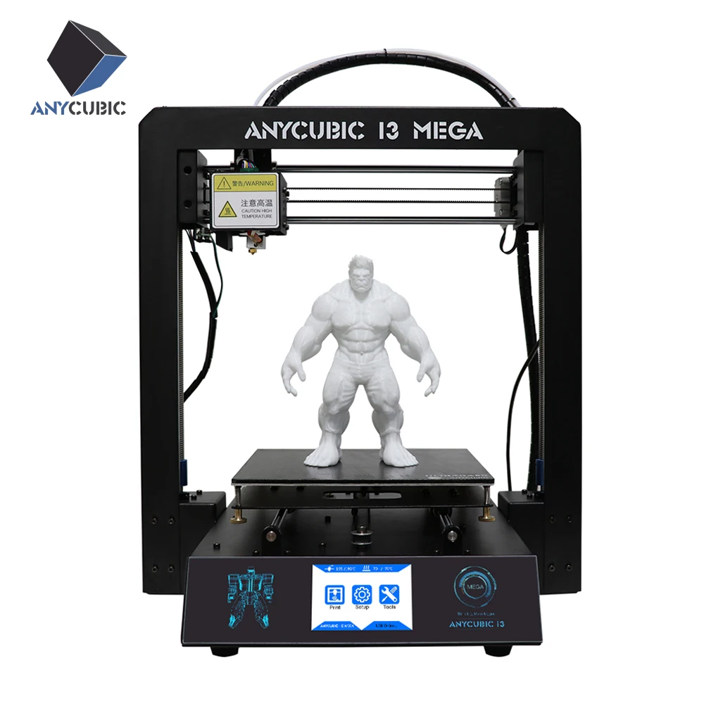 

Anycubic 3D Printer I3 Mega Full Metal Frame Colorful Industrial Grade High Precision Plus Size Titan Extruder 3D Printer