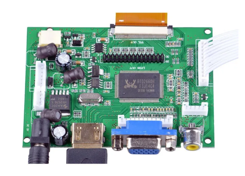 9,0 дюймовый оранжевый Pi PC Banana Pi M3/Pro ЖК-дисплей с сенсорным ЖК-монитором AT090TN10+ комплект HDMI VGA вход драйвер платы