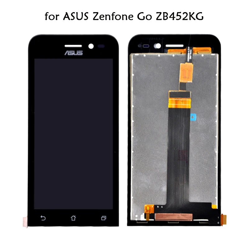 Оригинальный Полный ЖК дисплей 4 5 &quotдля ASUS Zenfone Go ZB452KG X014D Дисплей и Сенсорный