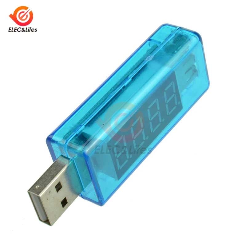 Voltage Current Tester Smart Electronics Digital USB Mobile Power Charging voltage detector USB Charger Doctor Voltmeter Ammeter