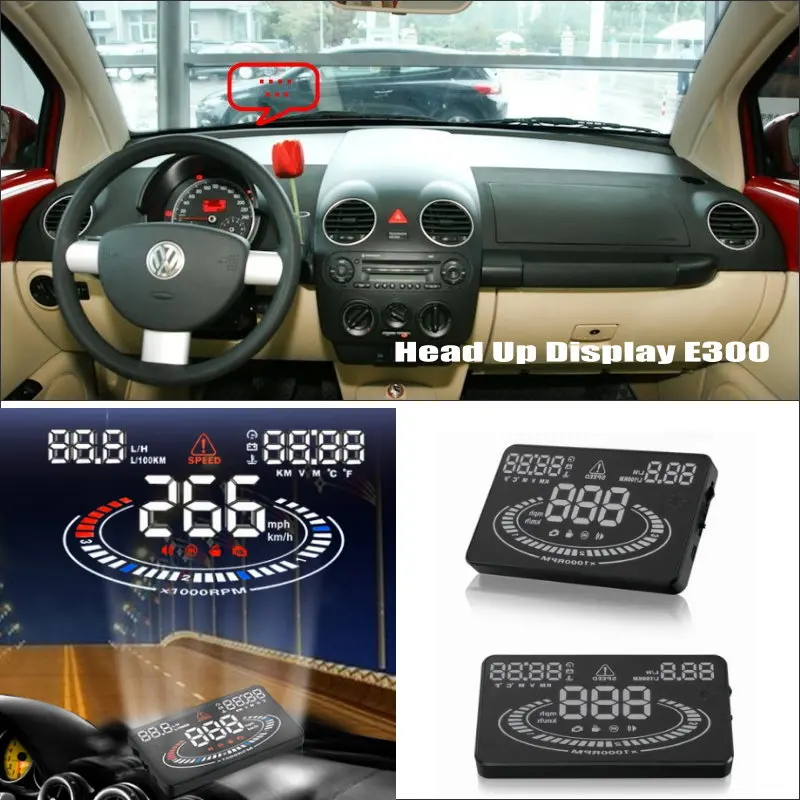 Автомобильный HUD Дисплей для Volkswagen VW Beetle 2003-2018 OBD Авто шоу лобовое стекло вашего
